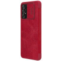 Pouzdro Nillkin QIN leather pro Galaxy A73 – červené