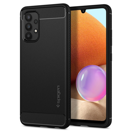 Kryt Spigen Rugged Armor pro Galaxy A52 - black