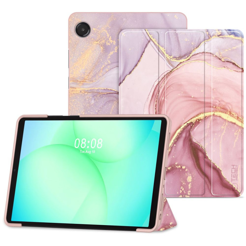 Pouzdro Tech-Protect SMARTCASE GALAXY TAB A9 / A11 8.7 X110 / X115 / X133 / X135 MARBLE pro Galaxy Tab A9 - marble