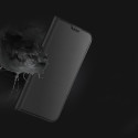 Dux Ducis Skin Pro pouzdro pro iPhone 16 s klopou a slotem na karty - černé
