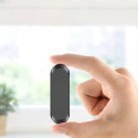 AG PREMIUM S6 Magnetický samolepící držák s drážkami na kabel pro mobilní telefon, černý