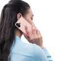 Dux Ducis Skin Pro pouzdro pro iPhone 16 s klopou a slotem na karty - růžové