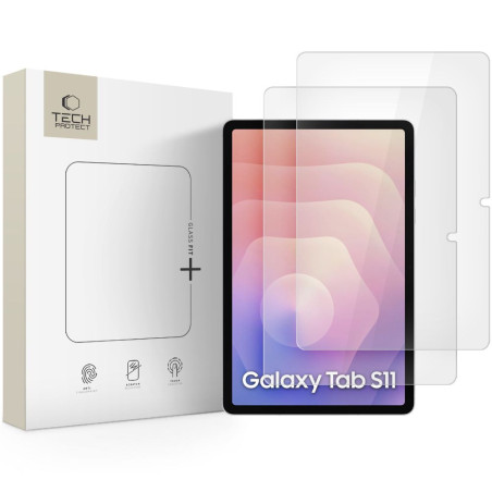 Ochranné sklo Tech-Protect Glass Fit+ 2-pack Tab S11 11.0