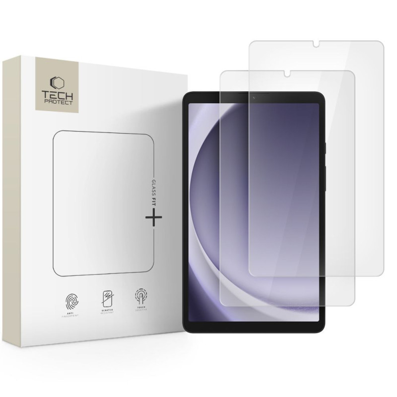 Ochranné sklo Tech-Protect GLASS FIT+ pro Galaxy Tab A9 - 2-pack