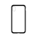 Kryt Wozinsky FULL MAGNETIC CASE pro Galaxy A72 4G - černá/průhledn