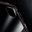 Kryt Wozinsky FULL MAGNETIC CASE pro Galaxy A72 4G - černá/průhledn
