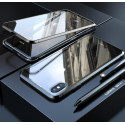 Kryt Wozinsky FULL MAGNETIC CASE pro Galaxy A72 4G - černá/průhledn