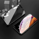 Kryt Wozinsky FULL MAGNETIC CASE pro Galaxy A72 4G - černá/průhledn