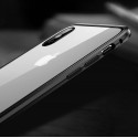 Kryt Wozinsky FULL MAGNETIC CASE pro Galaxy A72 4G - černá/průhledn
