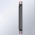 AG PREMIUM S6 Magnetický samolepící držák s drážkami na kabel pro mobilní telefon, černý