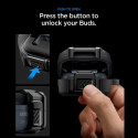 Pouzdro Spigen LOCK FIT Galaxy Buds 4/4 Pro - matná černá