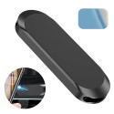 AG PREMIUM S6 Magnetický samolepící držák s drážkami na kabel pro mobilní telefon, černý