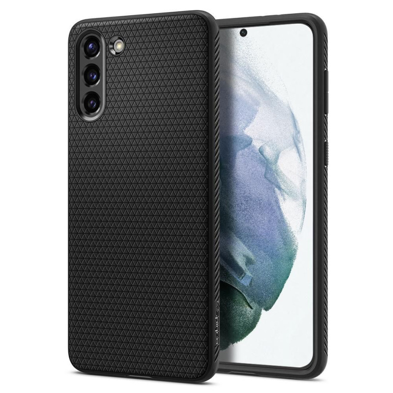 Kryt Spigen LIQUID AIR pro Galaxy S21 - matná černá