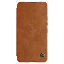 Pouzdro Nillkin QIN LEATHER PRO pro Galaxy S22+ - hnědá