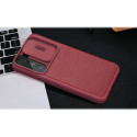 Pouzdro Nillkin QIN LEATHER PRO pro Galaxy S22+ - hnědá