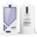 Dux Ducis Skin X Pro pouzdro pro iPhone 16 Pro Max s MagSafe a flipovým krytem - fialové