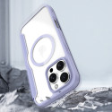Dux Ducis Skin X Pro pouzdro pro iPhone 16 Pro Max s MagSafe a flipovým krytem - fialové