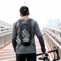 AG PREMIUM Sahoo Ultralehký cyklistický batoh s oddílem pro nápoje, objem 3,5 litru, černý