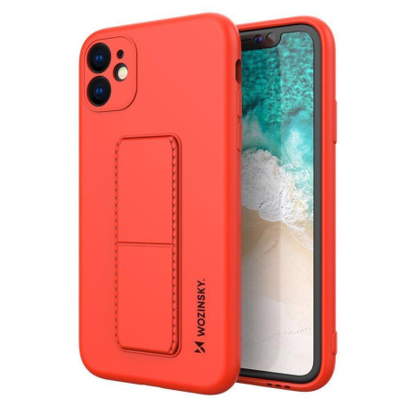 Kryt Wozinsky Kickstand Case pro Galaxy A32 4G - červený
