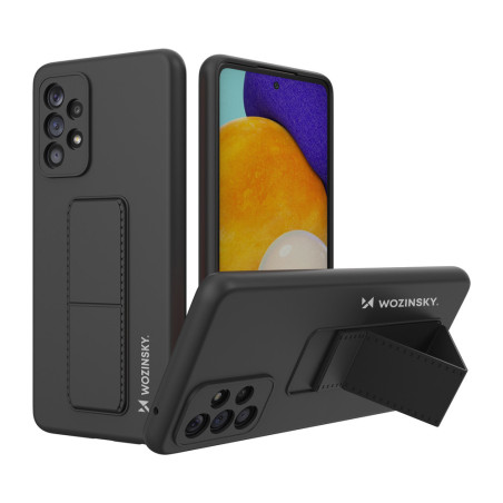 Kryt Wozinsky Kickstand Case pro Galaxy A73 - černý