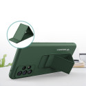 Kryt Wozinsky KICKSTAND CASE pro Galaxy A73 - tmavě modrý