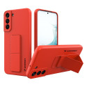 Kryt Wozinsky Kickstand Case pro Galaxy S22+ červený