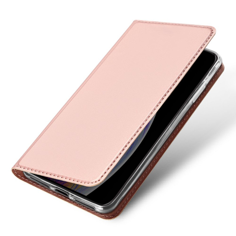 DUX DUCIS SkinPro kryt typu kniha pro iPhone 11, růžový