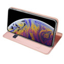 DUX DUCIS SkinPro kryt typu kniha pro iPhone 11, růžový