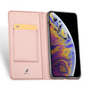 DUX DUCIS SkinPro kryt typu kniha pro iPhone 11, růžový
