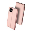 DUX DUCIS SkinPro kryt typu kniha pro iPhone 11, růžový