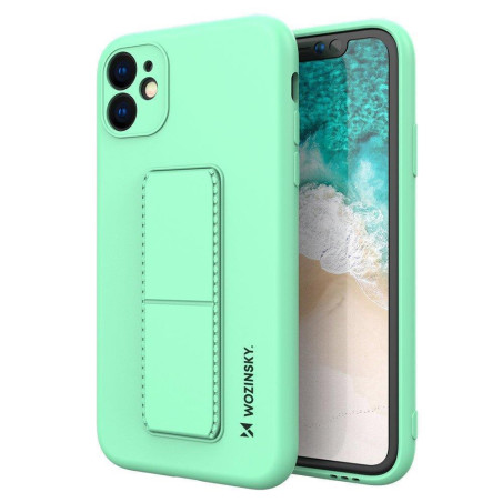 Kryt Wozinsky Kickstand Case pro Galaxy A22 4G - mint