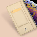 DUX DUCIS SkinPro kryt typu kniha pro iPhone 11, zlatý