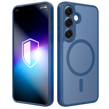 Kryt 3mk Misty MagCase pro Galaxy S25 - modrá