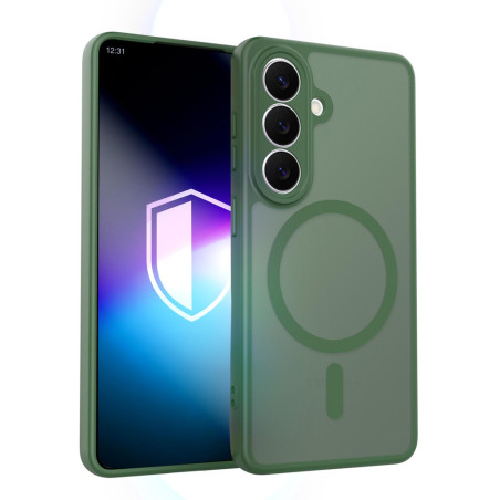 Kryt 3mk Misty MagCase pro Galaxy S26 - zelená