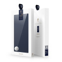 DUX DUCIS SkinPro kryt typu kniha pro iPhone 12 Mini, modrý