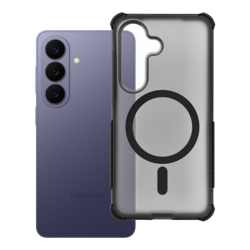 Kryt Forcell F-PROTECT BumperX Premium pro Samsung Galaxy S26 - černý (MagSafe)