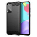Hurtel Carbon Case TPU kryt pro Galaxy A72 4G - černý