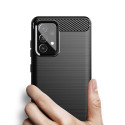 Hurtel Carbon Case TPU kryt pro Galaxy A72 4G - černý