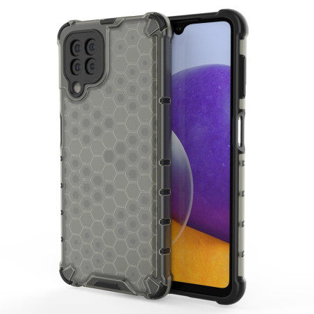 Kryt Hurtel HONEYCOMB Armor pro Galaxy A22 4G - černý