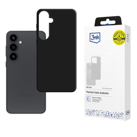 Kryt 3mk MATT CASE pro Galaxy S25+ - černý