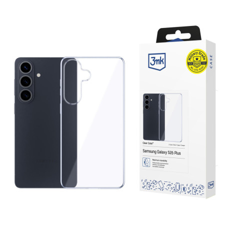 Kryt 3mk CLEAR CASE pro Galaxy S26+ - transparentní