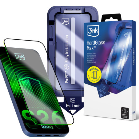 3mk HardGlass Max pro Samsung Galaxy S26 – ochranné sklo