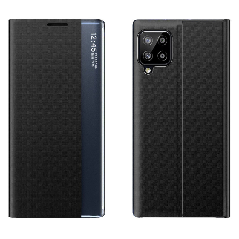 Kryt Hurtel SLEEP CASE Bookcase pro Samsung Galaxy A22 4G - černá
