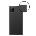Kryt Hurtel SLEEP CASE Bookcase pro Galaxy A22 4G - modrá