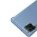 Kryt Hurtel Clear View pro Galaxy A22 4G - modrý