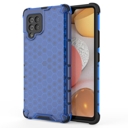 Kryt Hurtel HONEYCOMB ARMOR pro Galaxy A42 5G - modrý