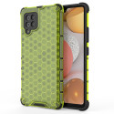 Kryt Hurtel Honeycomb pro Galaxy A42 5G - zelený