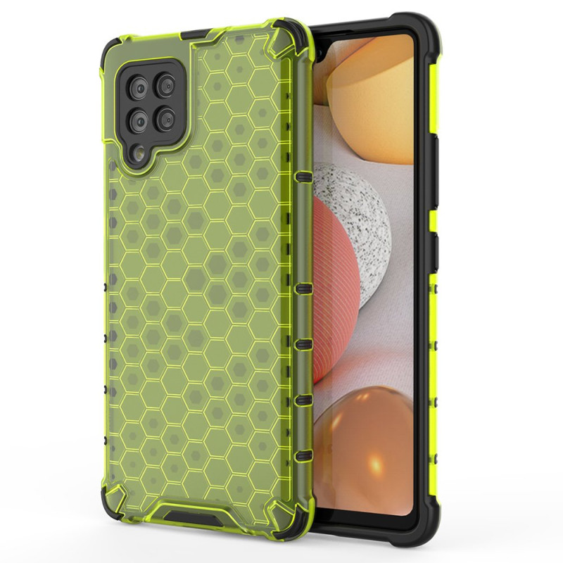 Kryt Hurtel HONEYCOMB Case armor cover pro Samsung Galaxy A42 5G - zelený
