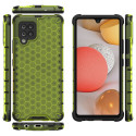 Kryt Hurtel Honeycomb pro Galaxy A42 5G - zelený