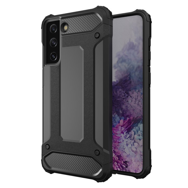 Kryt Hurtel Hybrid Armor pro Samsung Galaxy S22+ (S22 Plus) - černá